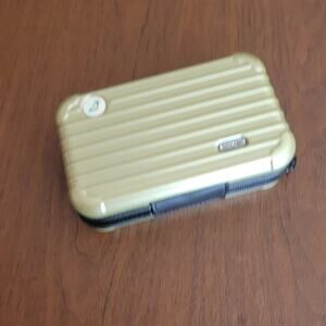 RIMOWA EVA AIR Olive Light Green Travel Case Amenity Toiletry Kit Pouch Only K